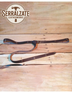 Ceinture médiévale longue modèle Julienne, marron foncé 2