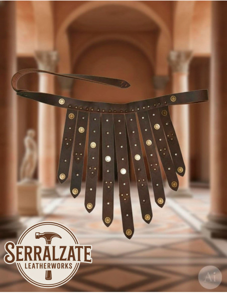 Ceinture légionnaire romaine en cuir,...