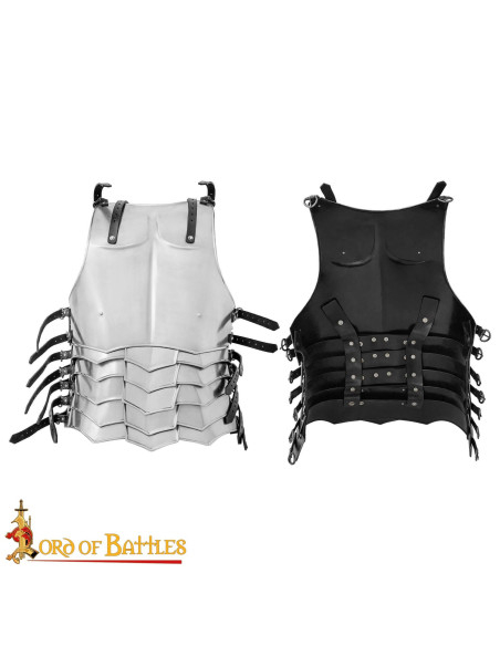 Corselet médiéval en acier modèle...