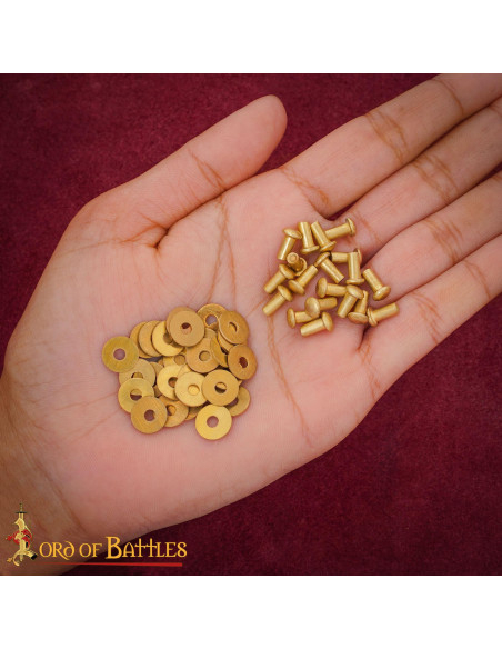 Set de 50 rivets à tête de champignon...