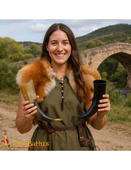 Corne des chasseurs du Nord avec étui...