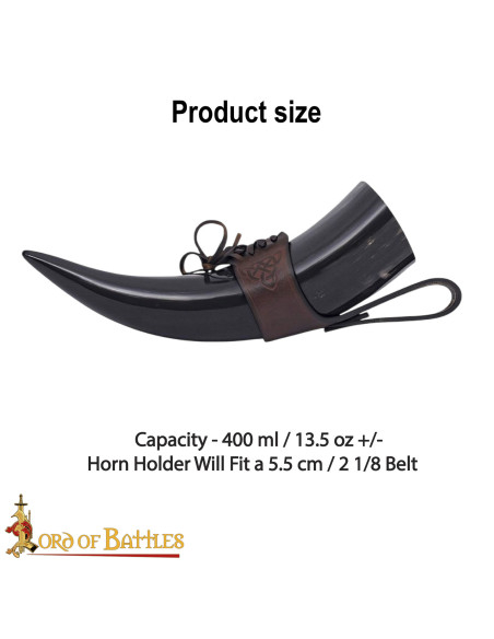 Corne des chasseurs du Nord avec étui...