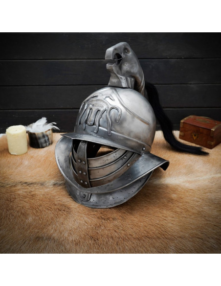 Casque Gladiateur Romain Spartacus en...
