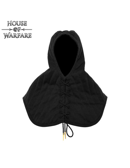 Gugel médiéval rembourré en coton,...