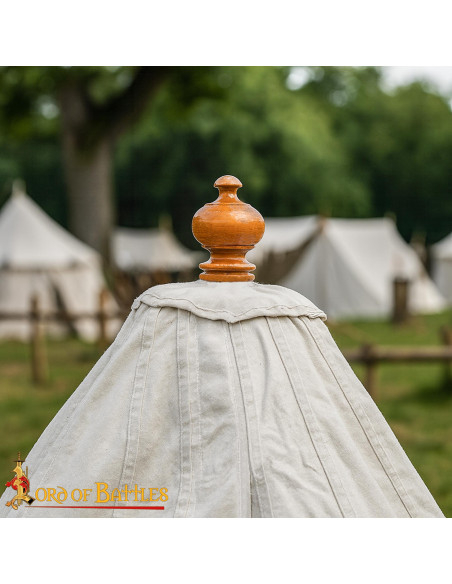 Tente conique médiévale en toile...