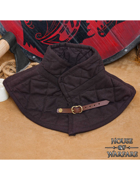 Gorgerin médiéval rembourré avec...