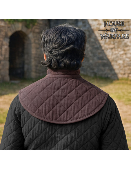 Gorgerin médiéval rembourré avec...