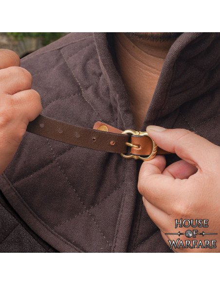 Gorgerin médiéval rembourré avec...