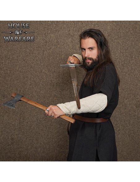 Brassards médiévaux rembourrés à 2...