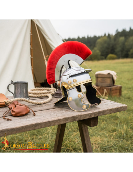 Casque de Centurion Romain avec une...