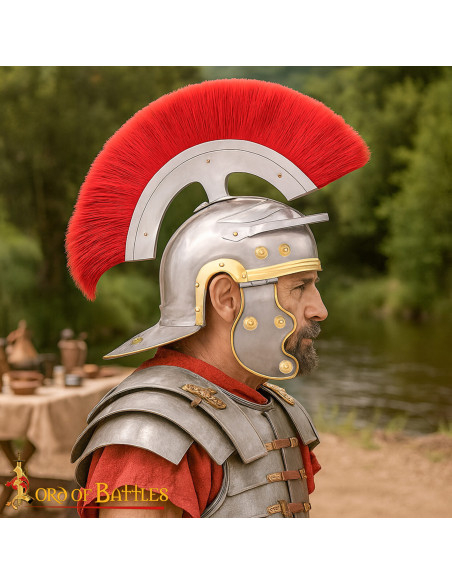 Casque de Centurion Romain avec une...