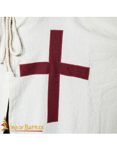 Cape médiévale Croisé Teutonique XIIIème siècle, couleur... 2