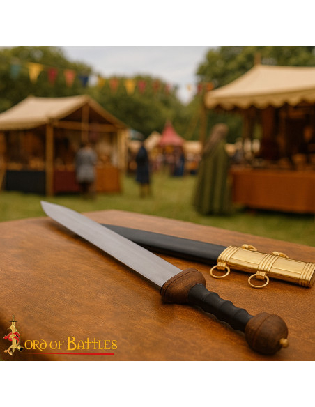 Gladius Romana décoratif avec détails...