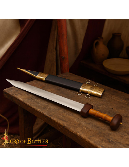 Gladius Romana Pompei décoratif forgé...