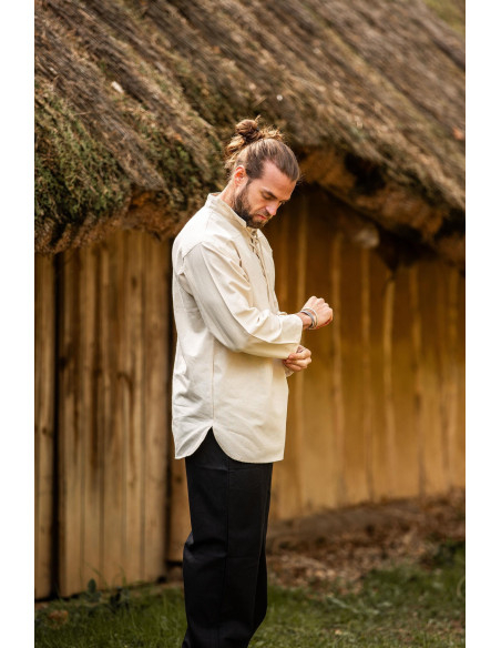 Chemise médiévale à lacets modèle...