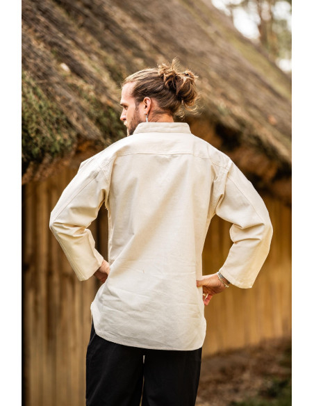 Chemise médiévale à lacets modèle...