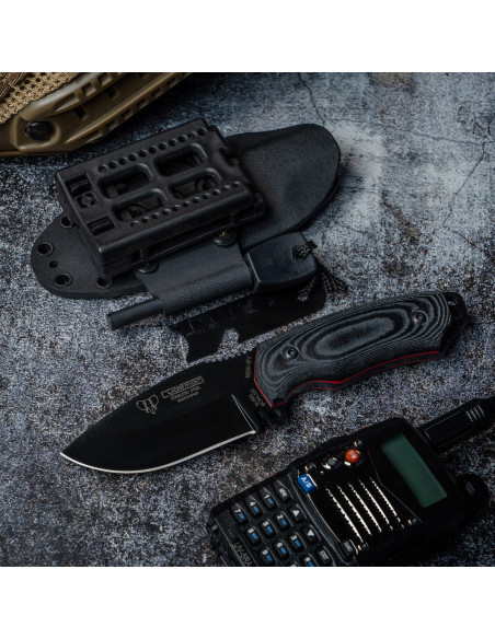 Couteau Cudeman avec manche noir MoVa