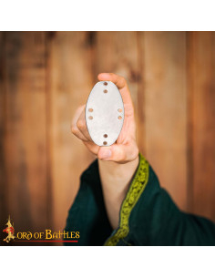 Set de 25 plaques lamellaires en acier doux pour armures 2