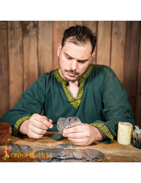 Set de 25 plaques lamellaires en...