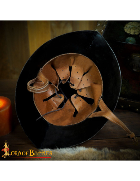 Casque médiéval Burgonde du XVe...