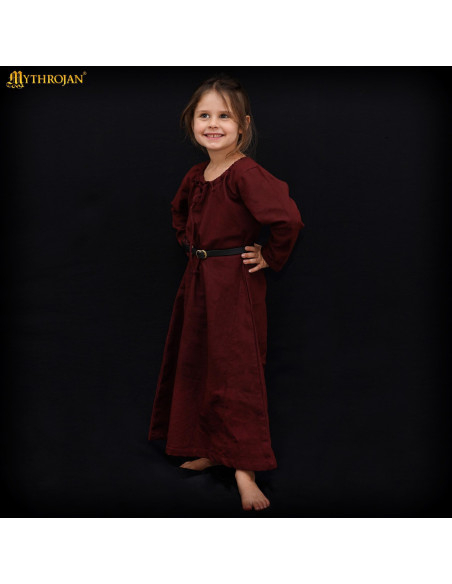 Robe médiévale pour fille modèle...