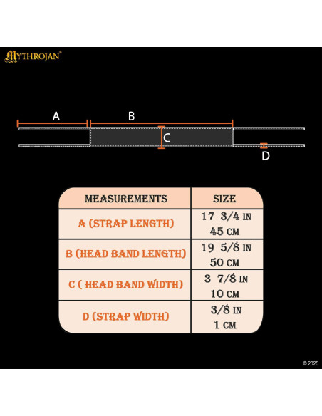 Bandana médiévale des siècles XII-XV...
