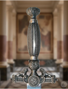 poignard romain lions 2