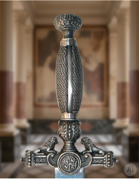 poignard romain lions