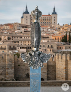 Poignard de l'aigle bicéphale de Charles Quint 2