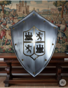 Bouclier médiéval de Castille et León