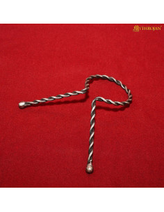 Support en acier enroulé pour cornes vikings-celtes