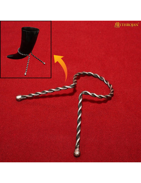 Support en acier enroulé pour cornes...