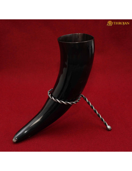 Support en acier enroulé pour cornes...