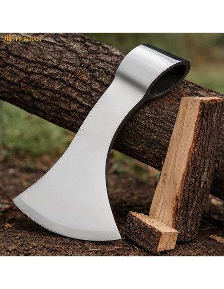 Tête de hache viking en acier modèle...