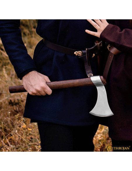 Tête de hache viking en acier modèle...