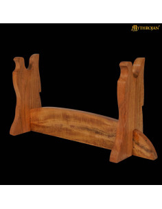 Support de bureau en bois pour épée (43 cm)