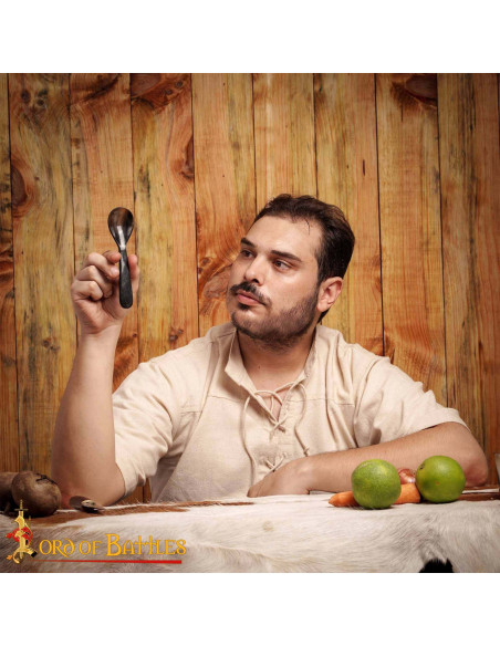 Set de 4 cuillères médiévales en...