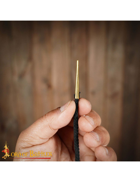 Ensemble de 5 cordons en coton noir...