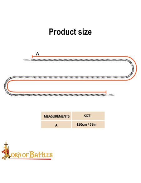 Ensemble de 5 cordons en coton noir...