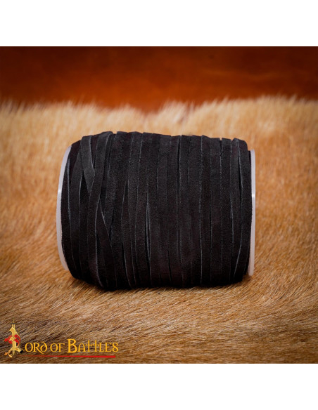 Bobine de 50 mètres de cordon en cuir...