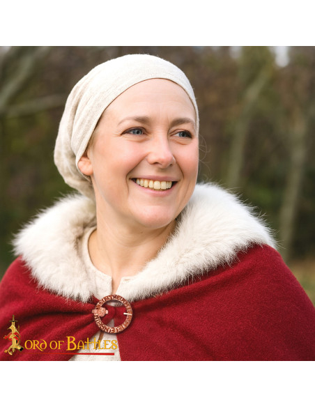 Broche médiéval nordique en forme...