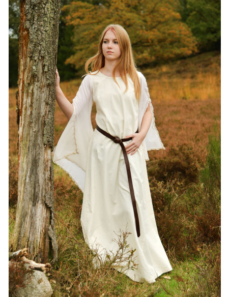 Robe médiévale Ingrid avec lacets...