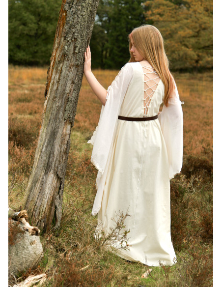 Robe médiévale Ingrid avec lacets...