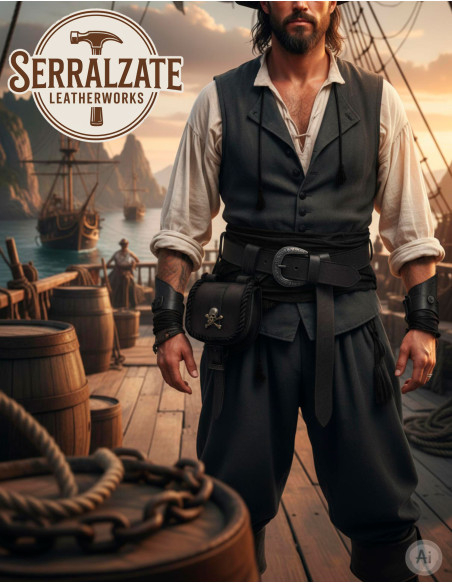 Sac de pirate avec crâne pour...