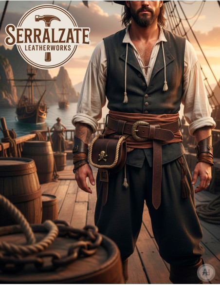 Sac de pirate avec crâne pour...