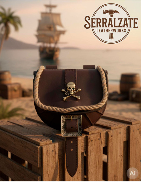 Sac de pirate avec crâne pour...