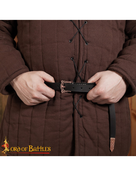 Pointe de ceinture viking avec design...