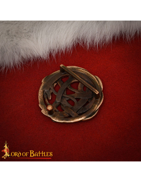 Boucle viking en forme de serpent...
