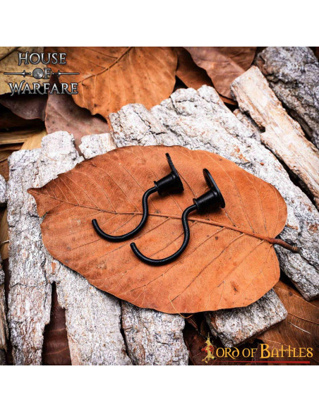 Paire de supports médiévaux pour...