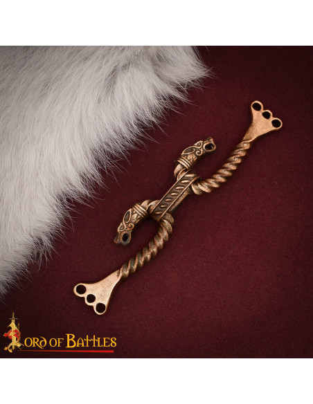 Fermeture de cape celtique en bronze...